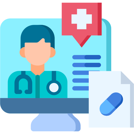 telemedicina icono gratis