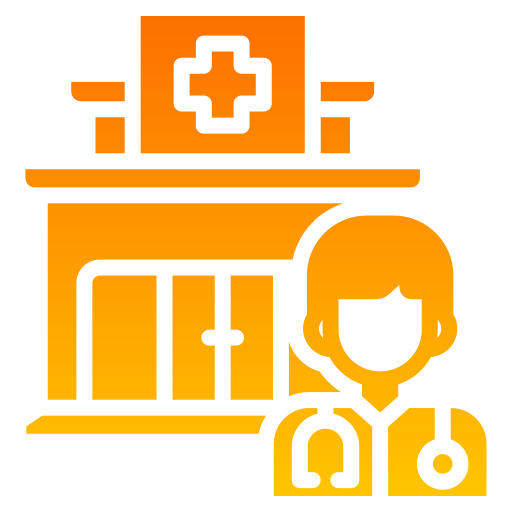 clínica de salud icono gratis
