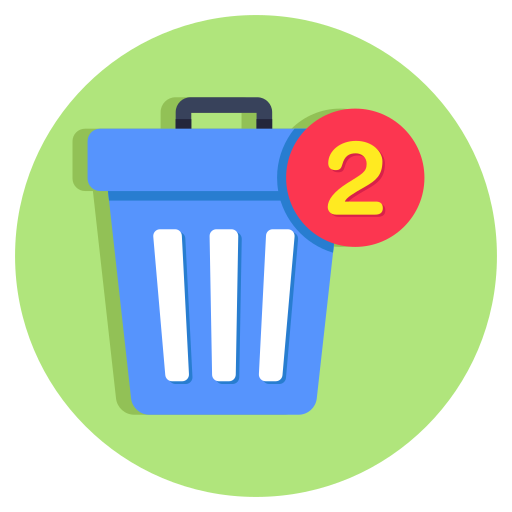 papelera de reciclaje icono gratis