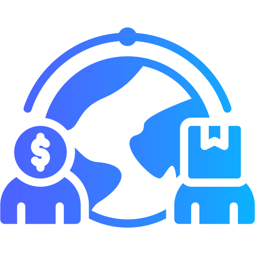 transfronterizo icono gratis