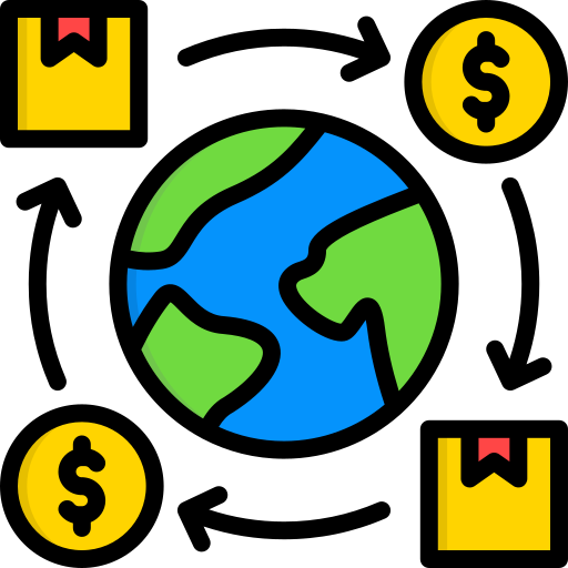 Value chain free icon