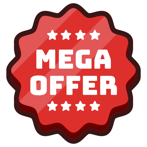 venta mega icono gratis