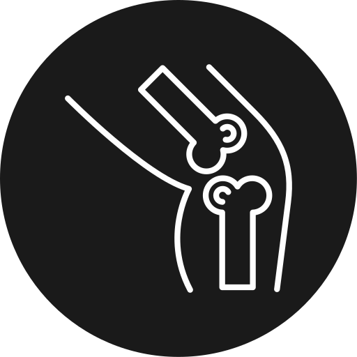 rodilla icono gratis