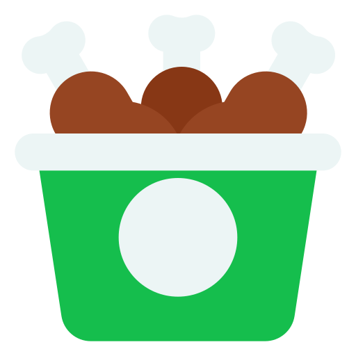 seau à poulet Icône gratuit seau à poulet Icône gratuit