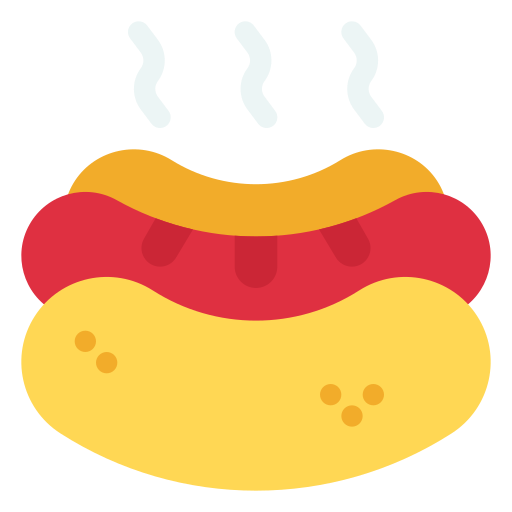 hot dog icono gratis