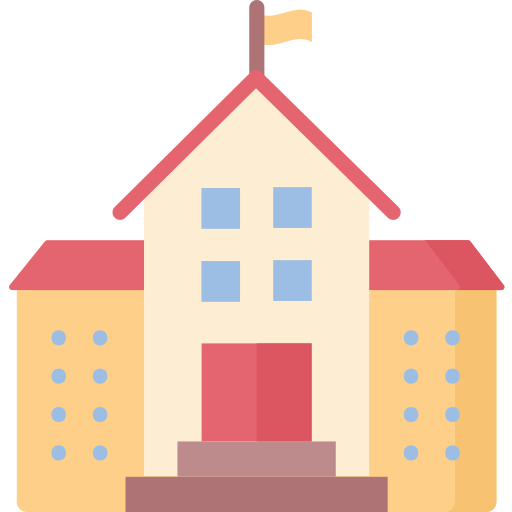 School - Free buildings icons