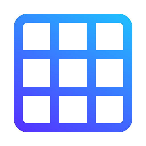 Grid free icon