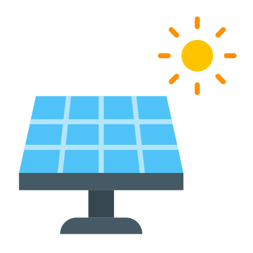 panel solar icono gratis