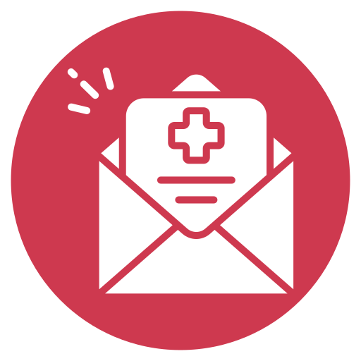 e-mail médico grátis ícone