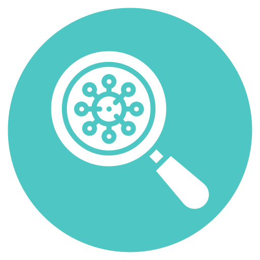 Virus scan free icon