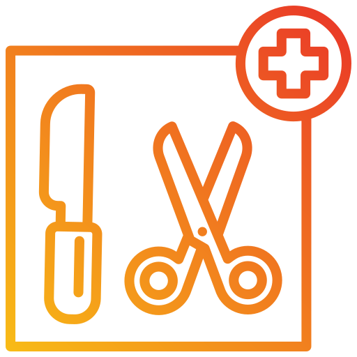 cirugía icono gratis