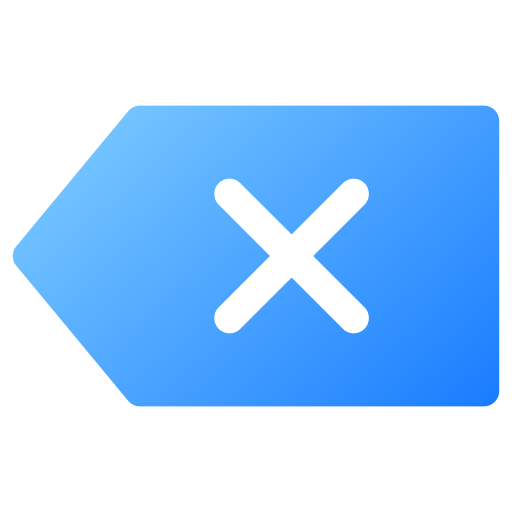 Backspace free icon Backspace free icon