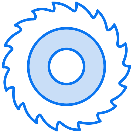 sierra circular icono gratis