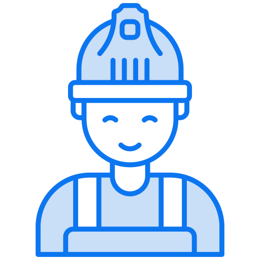 trabajador de la construcción icono gratis