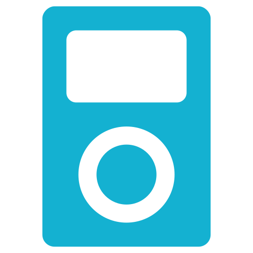 reproductor de mp3 icono gratis