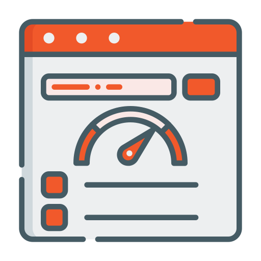 velocidad de carga de la página icono gratis