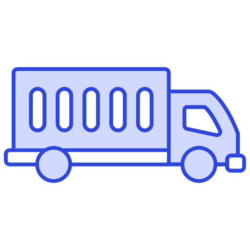 camión de carga icono gratis