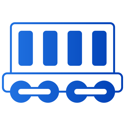 tren de carga icono gratis