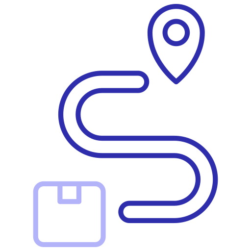 Shipping route free icon Shipping route free icon