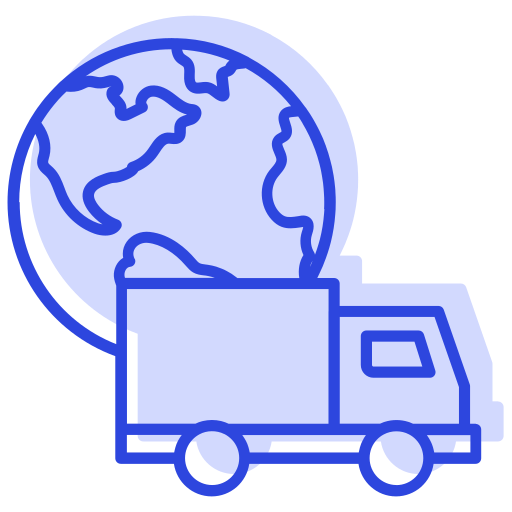 Global logistics free icon Global logistics free icon