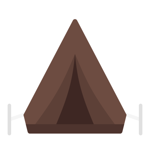 cámping icono gratis