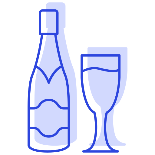 champán icono gratis