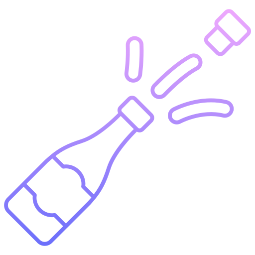 champán icono gratis