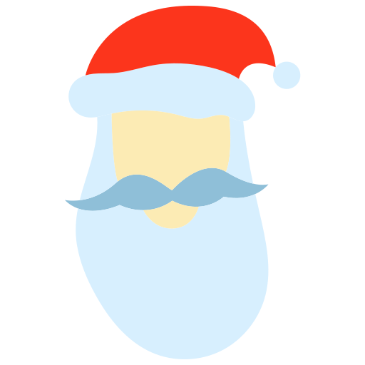 papá noel icono gratis