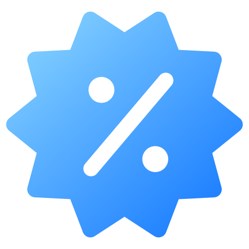 descuento icono gratis