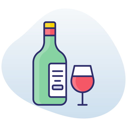 Wine free icon
