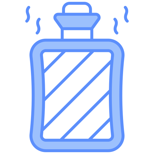 bolsa de agua caliente icono gratis