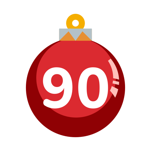 90 grátis ícone