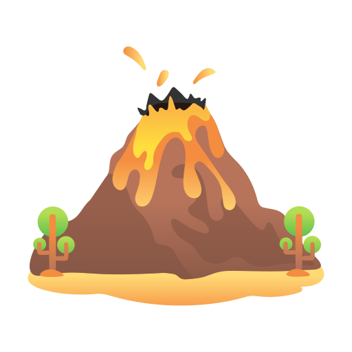 volcan Icône gratuit volcan Icône gratuit