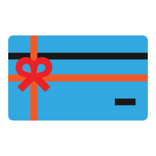 tarjeta de regalo icono gratis