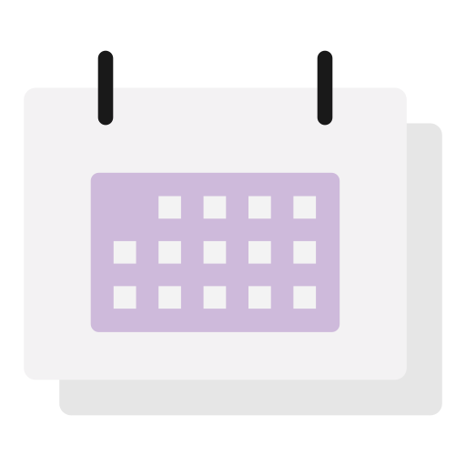 fecha del calendario icono gratis