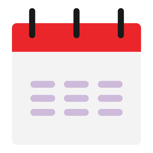 fecha del calendario icono gratis