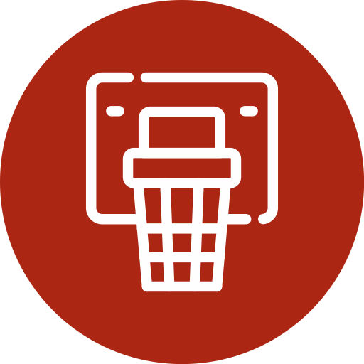 aro de baloncesto icono gratis