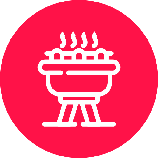 barbacoa icono gratis