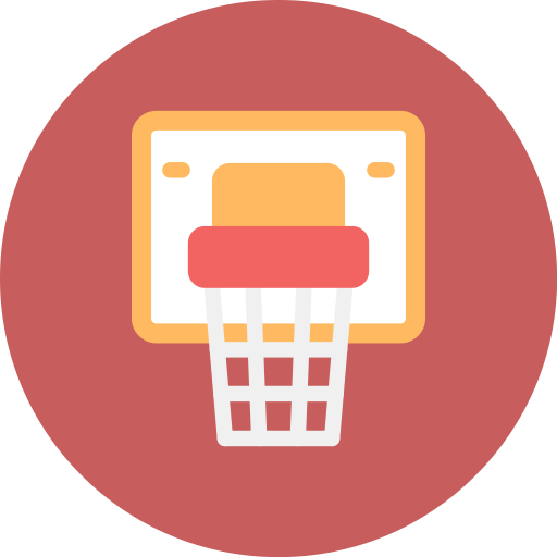 aro de baloncesto icono gratis