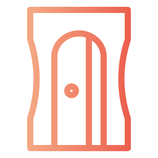 sacapuntas icono gratis