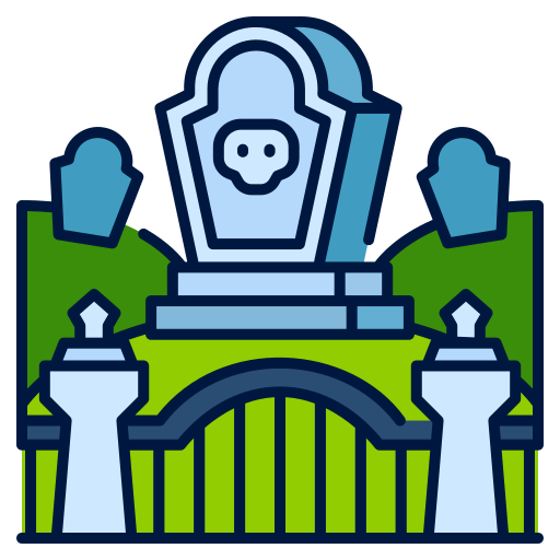 Кладбище бесплатно иконка