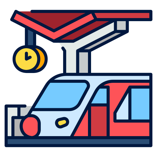 Train station free icon