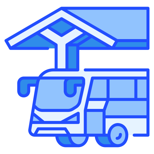 Bus station free icon