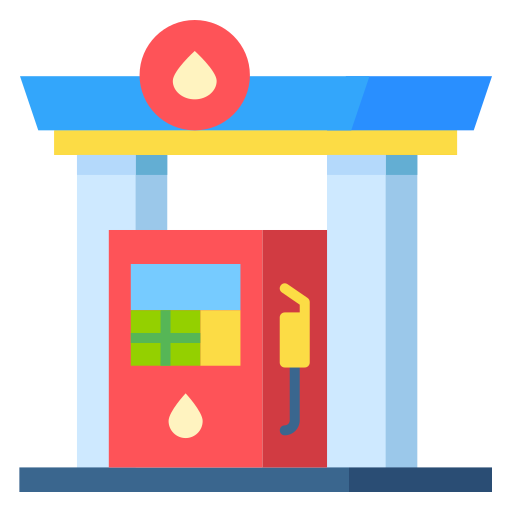 Gas station free icon