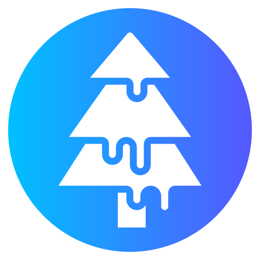 Christmas tree free icon