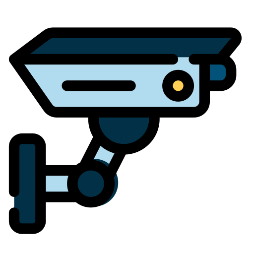 circuito cerrado de televisión icono gratis