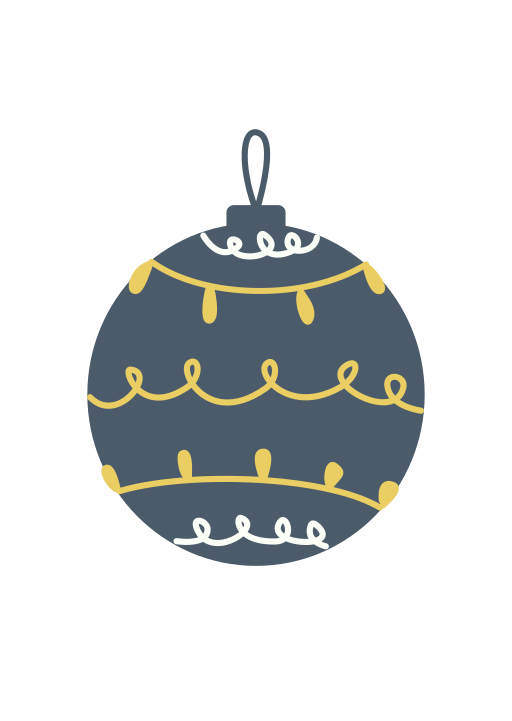 크리스마스 공 무료 아이콘