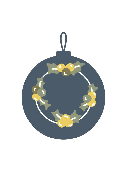 weihnachtskugel kostenlos Icon