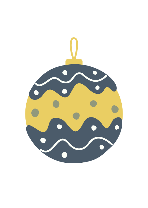 Christmas ball free icon