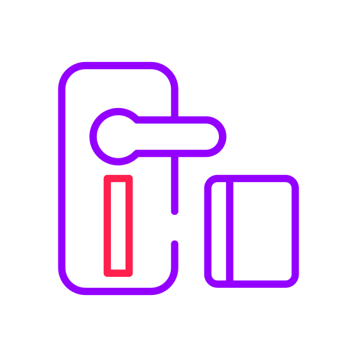 tarjeta llave del hotel icono gratis